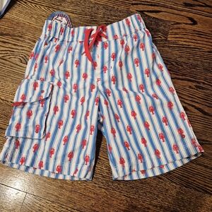 NWT Hatley Lobster Print Board Shorts Boy Sz 6